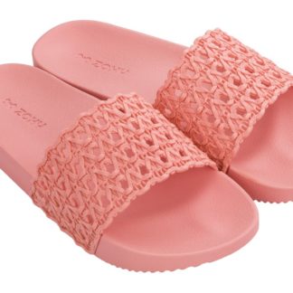 Zaxy růžové pantofle Snap Mesh Slide Fem Pink