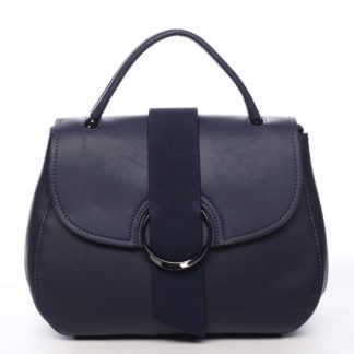 Jedinečná dámská kabelka do ruky tmavě modrá - Maria C Laurel modrá