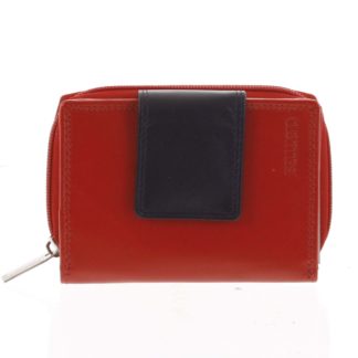 Dámská kožená peněženka červená - Bellugio Eliela červená