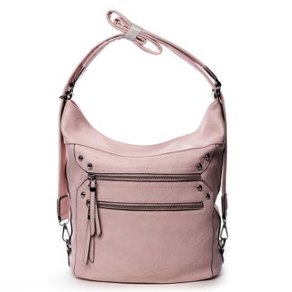 Dámská kabelka batoh růžová - Romina Alfa růžová