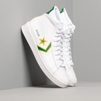 Converse Pro Leather Gold Standard White/Green 167061C