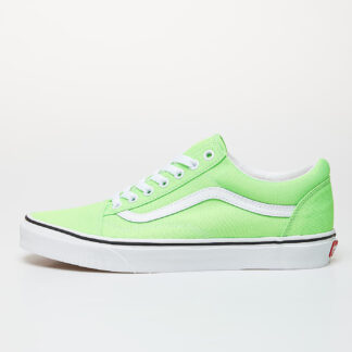 Vans Old Skool (Neon) Green Gecko/ True White VN0A4U3BWT51