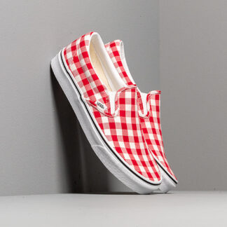 Vans Classic Slip-On (Gingham) Racing Red/ True VN0A38F7VDY1