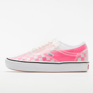 Vans ComfyCush Slip-Skool (Checkerboard) Pink/ True White VN0A4P3EWYI1
