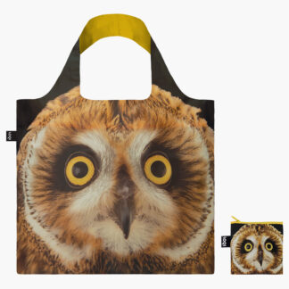 Loqi skládací eko taška National Geographic Owl