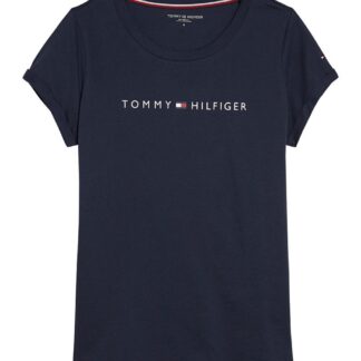 Tommy Hilfiger tmavě modré tričko RN Tee SS Logo Basic