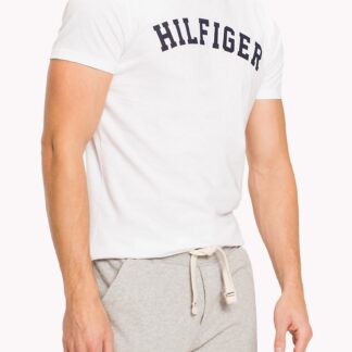 Tommy Hilfiger bílé pánské tričko SS Tee Logo
