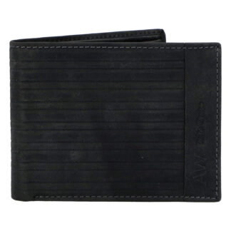 Pánská kožená peněženka černá - WILD Rialto černá