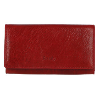 Dámská kožená peněženka červená - Rovicky N195 červená