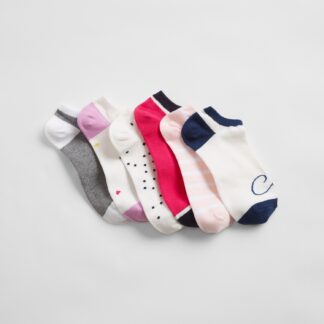 GAP barevný 6 pack ponožek