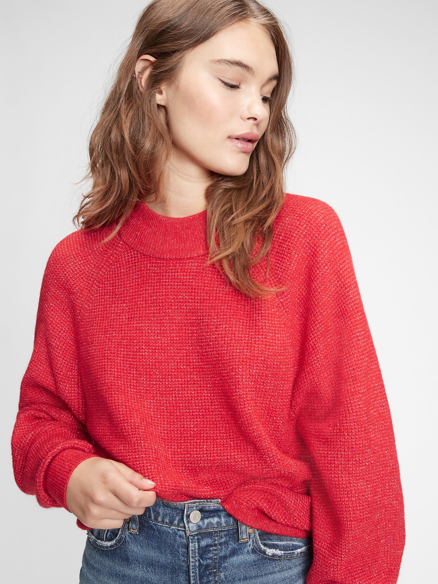 GAP červený dámský svetr