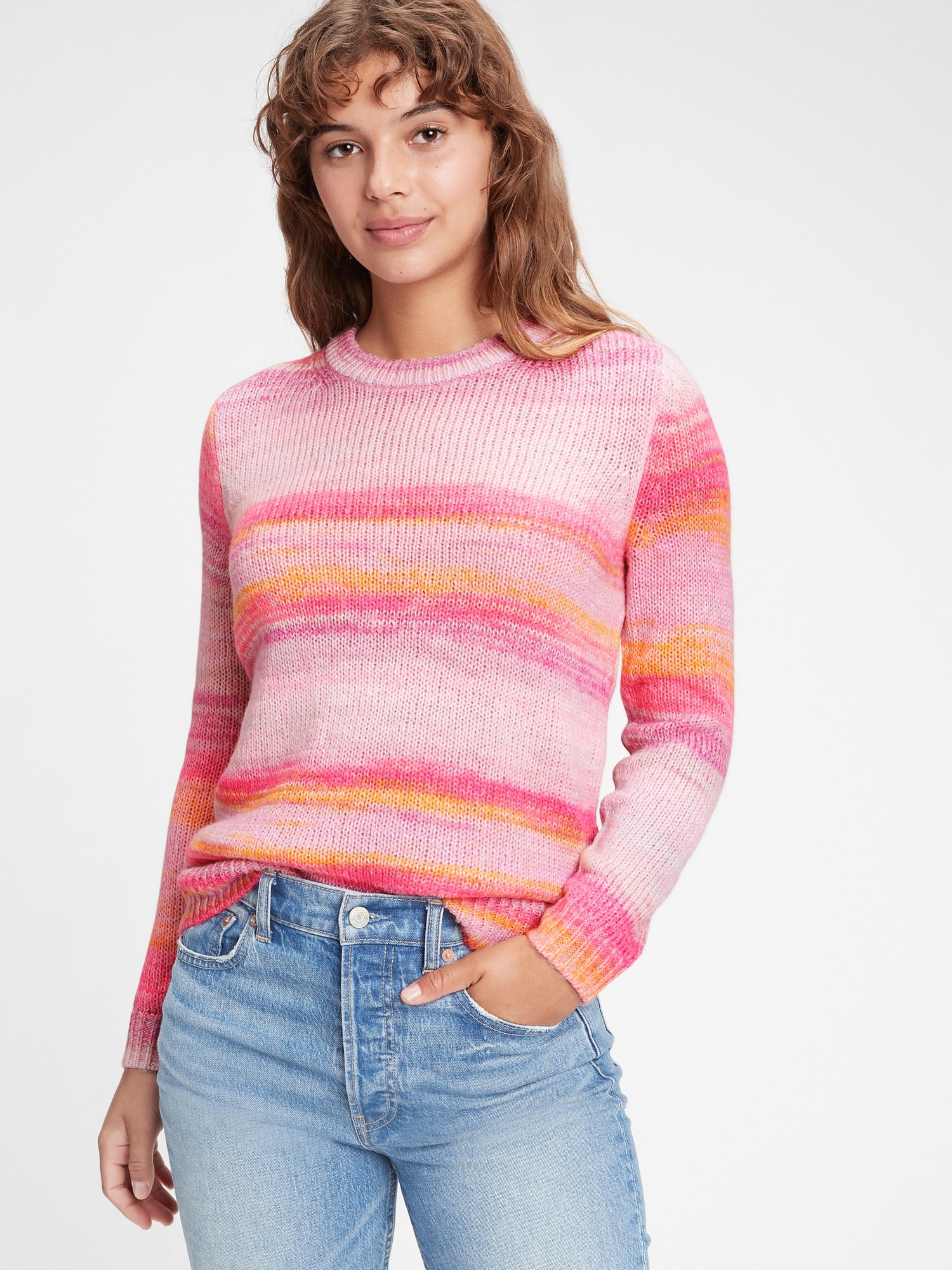 GAP růžový dámský svetr