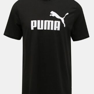 Puma černé pánské tričko s logem