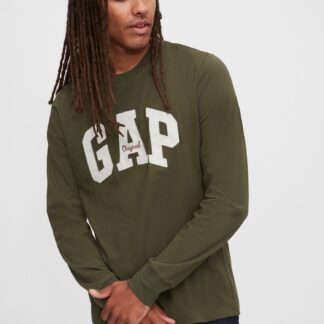 GAP zelené pánské tričko s logem