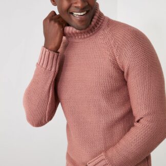 Trendyol růžový pánský svetr