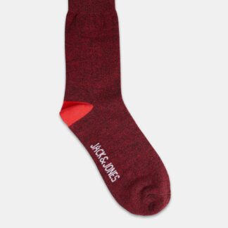 Jack & Jones červené pánské ponožky