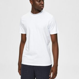Selected Homme bílé pánské basic tričko