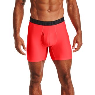 Boxerky Under Armour UA Tech 6in 2 Pack-RED