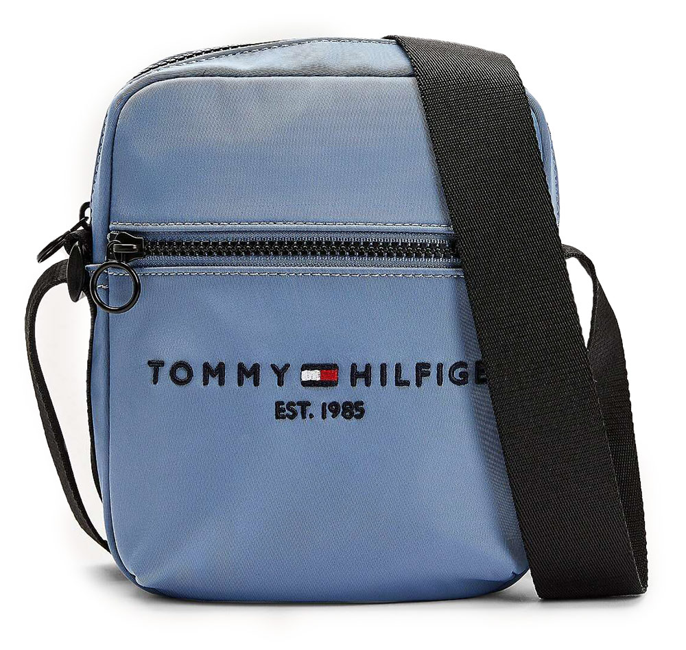 Tommy Hilfiger světle modrá pánská taška Established Mini Reporter
